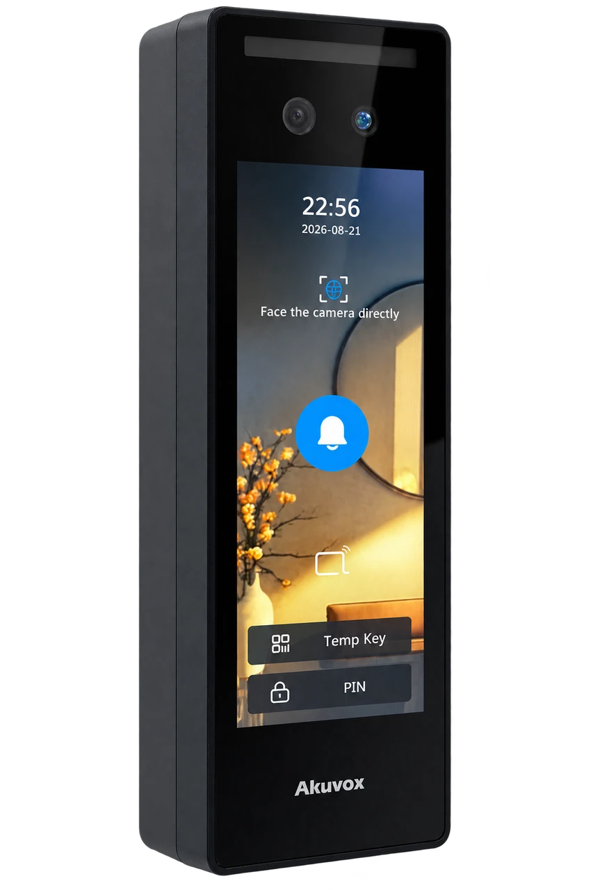 A15S - 4.59 Inch Facial Recognition Mullion Access Control